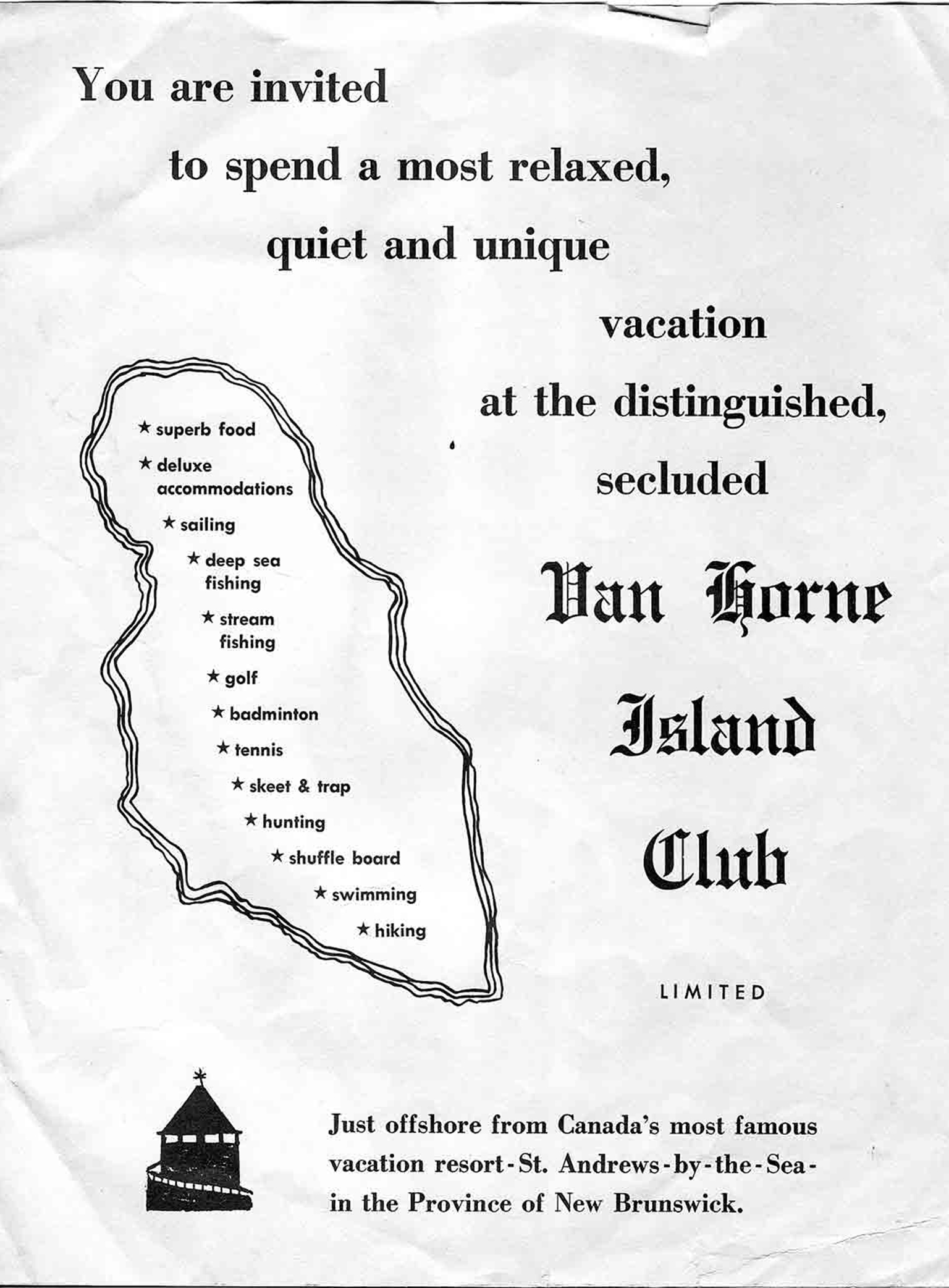 Island Club Ad