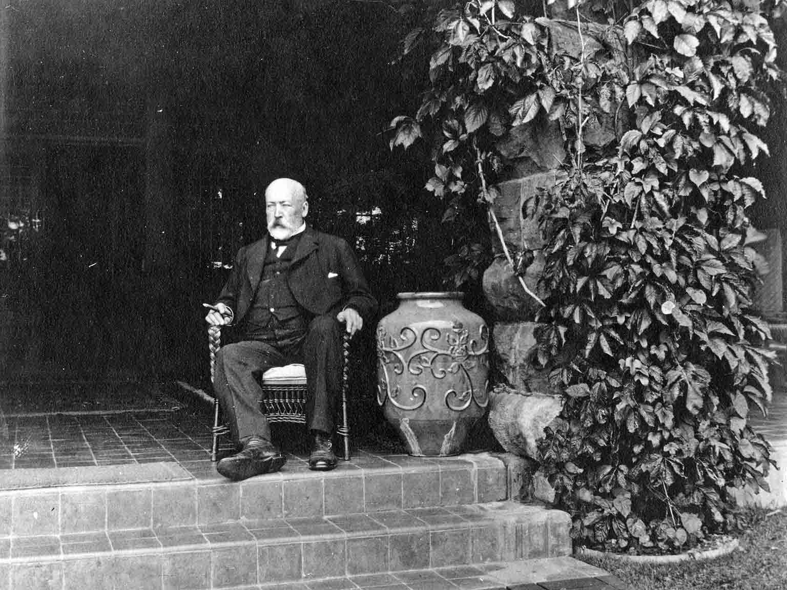 Van Horne on Verandah